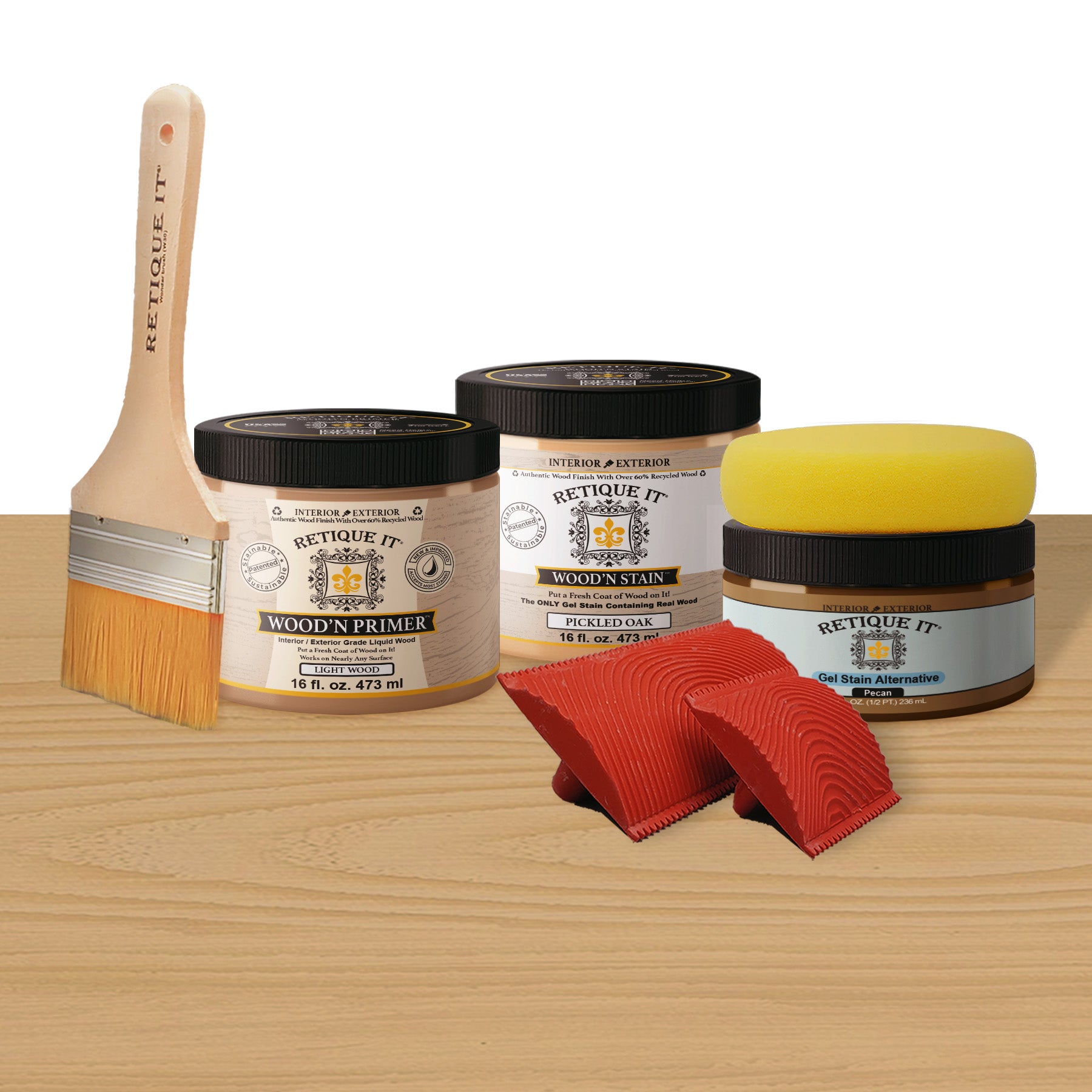 Multi-purpose Wood'n Kit (Med) - Pickled Oak