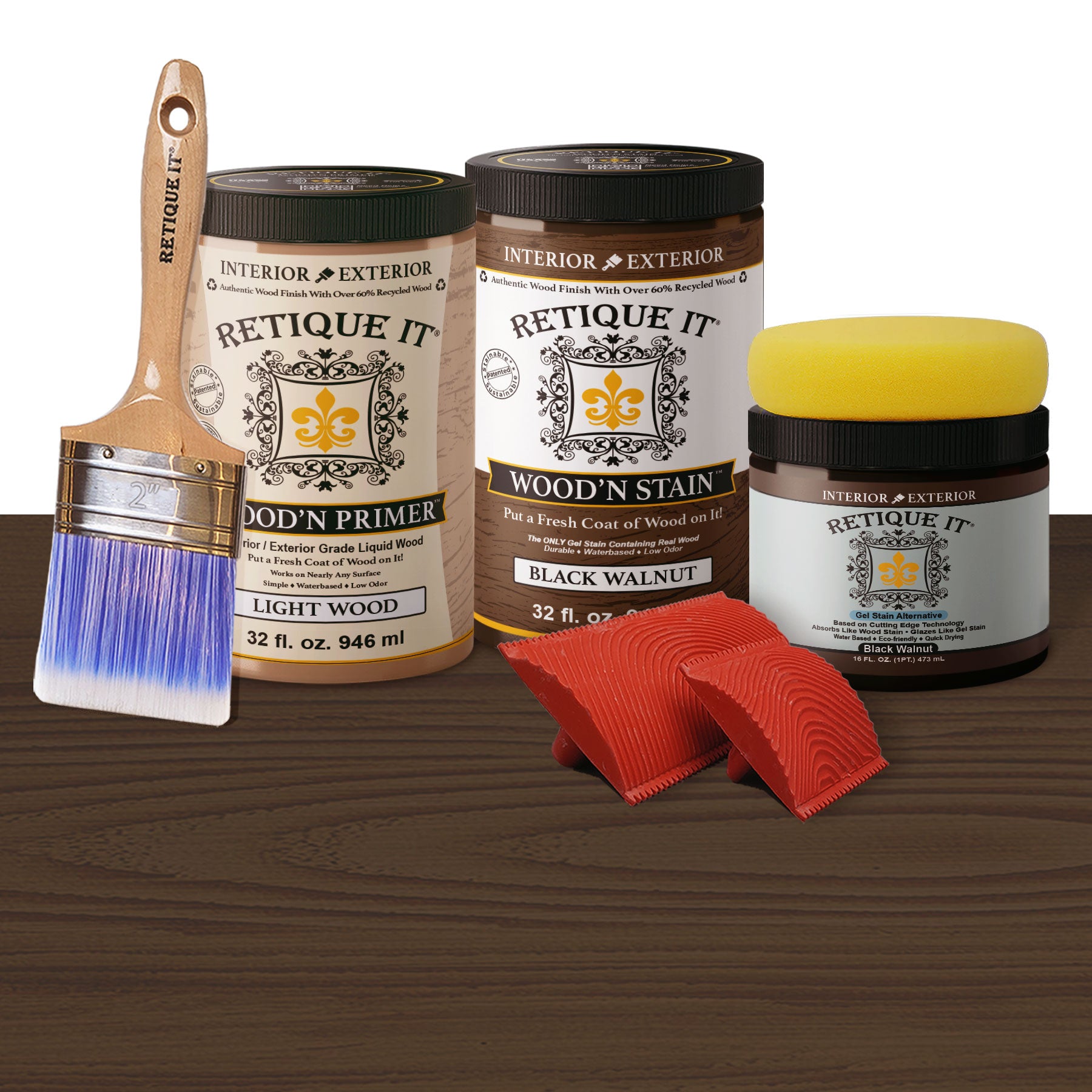 Multi-purpose Wood'n Kit (Large) - Black Walnut