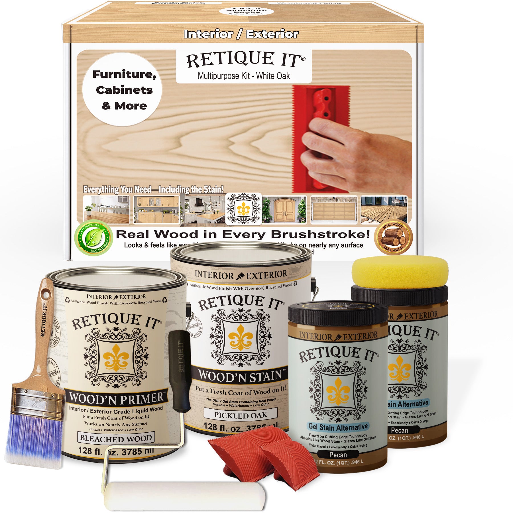 Multi-purpose Wood'n Kit (4x Lg) - White Oak