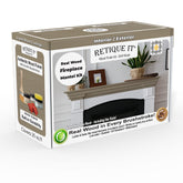 Fireplace Mantel Wood'n Finish Kit - Drift Wood