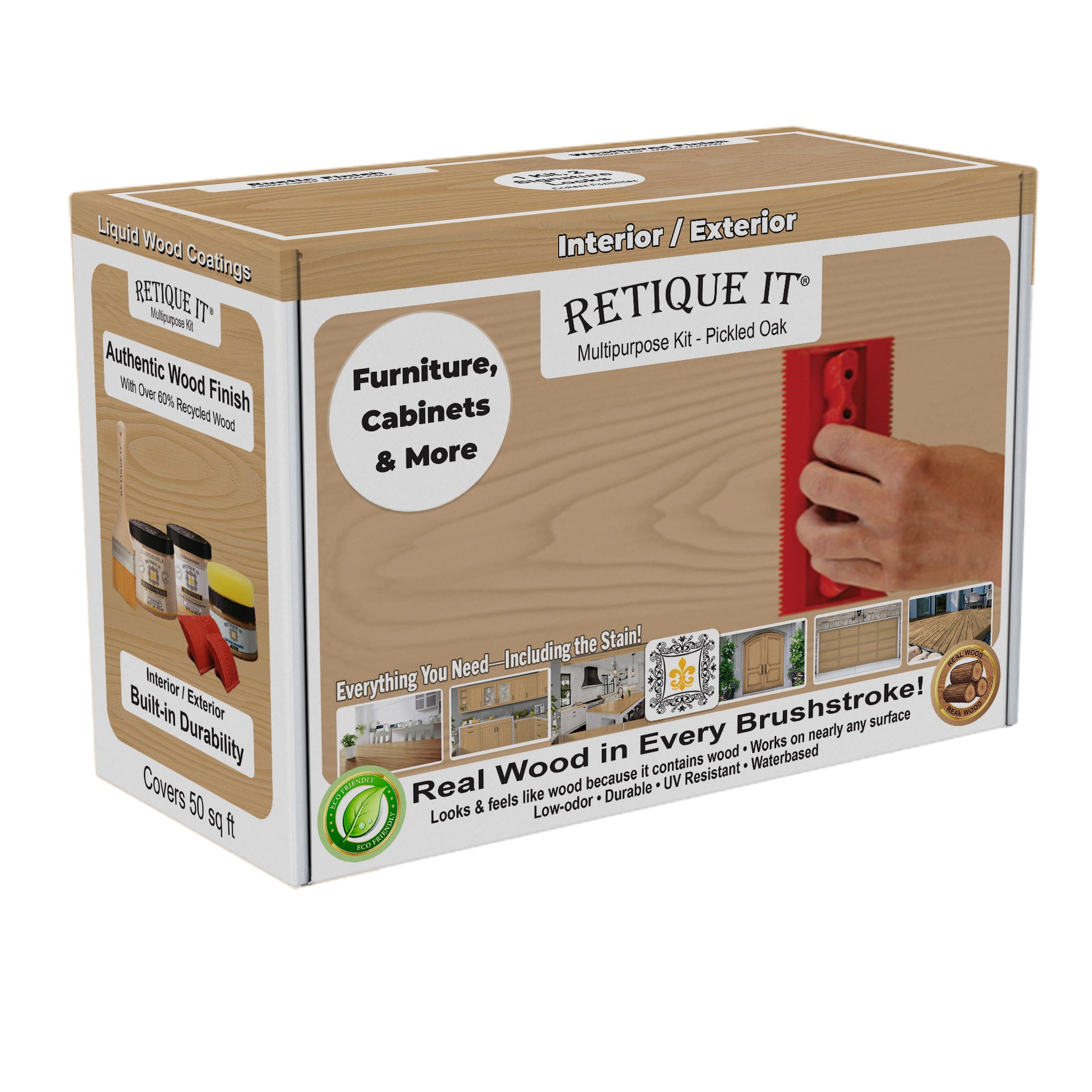 Multi-purpose Wood'n Kit (Med) - Pickled Oak
