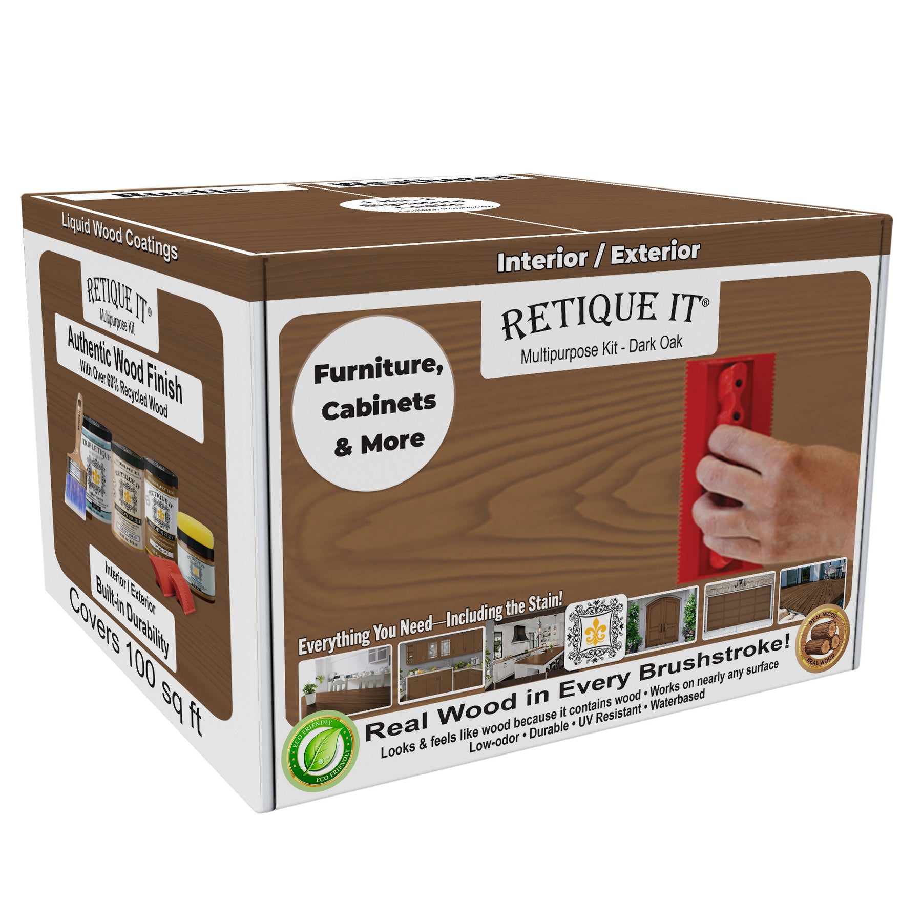 Multi-purpose Wood'n Kit (Large) - Dark Oak - Interior Top Coat