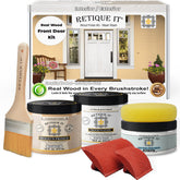 Wood'n Finish Front Door Kit - White Wash