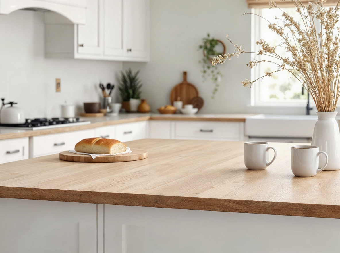 Countertop Kit - Kitchen Island - White Oak