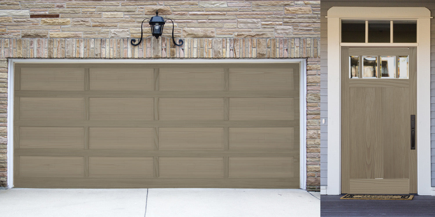 Wood'n Door Kit (Front & Garage Door) - Drift Wood