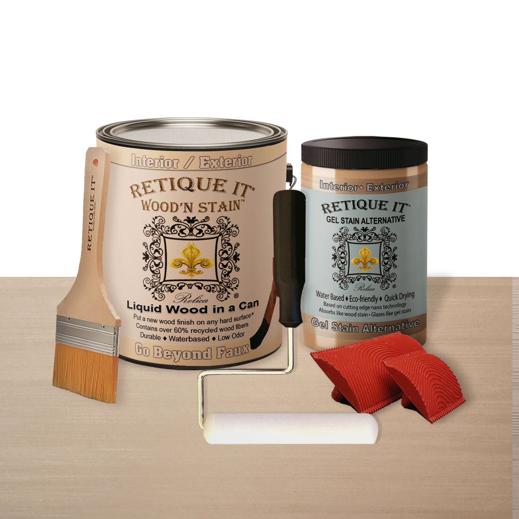 Multi-purpose Smooth Finish Kit (4x Lg) - White Oak