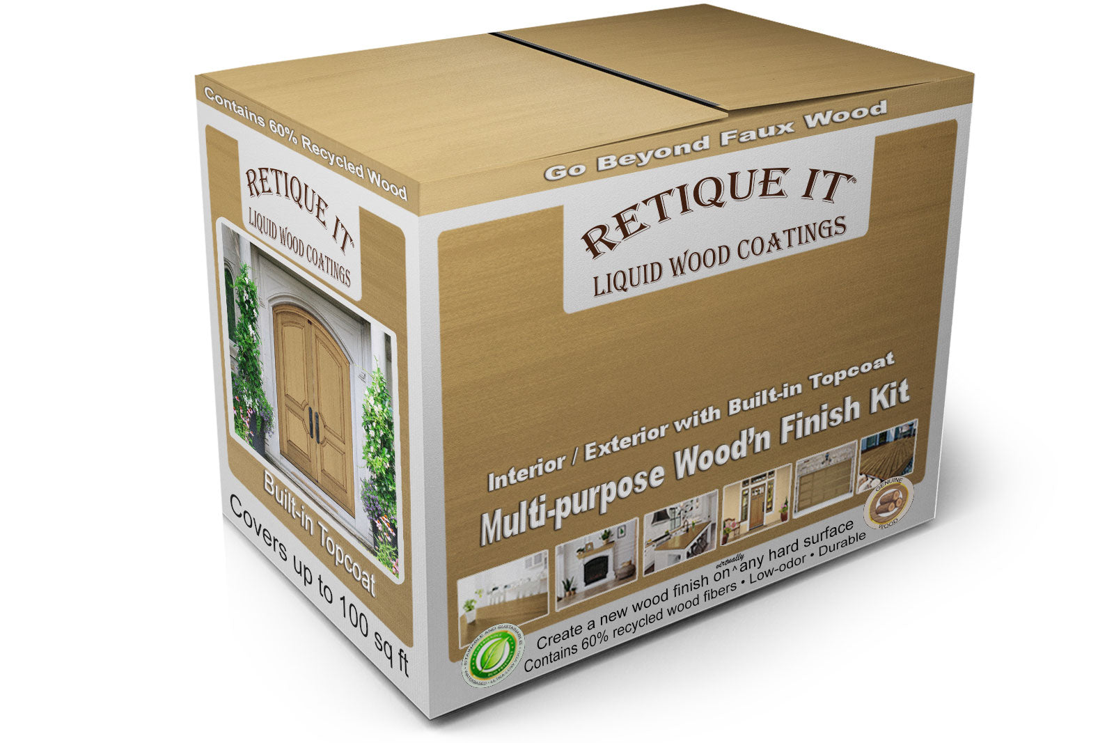 Multi-purpose Smooth Finish Kit (Med) - Barn Wood