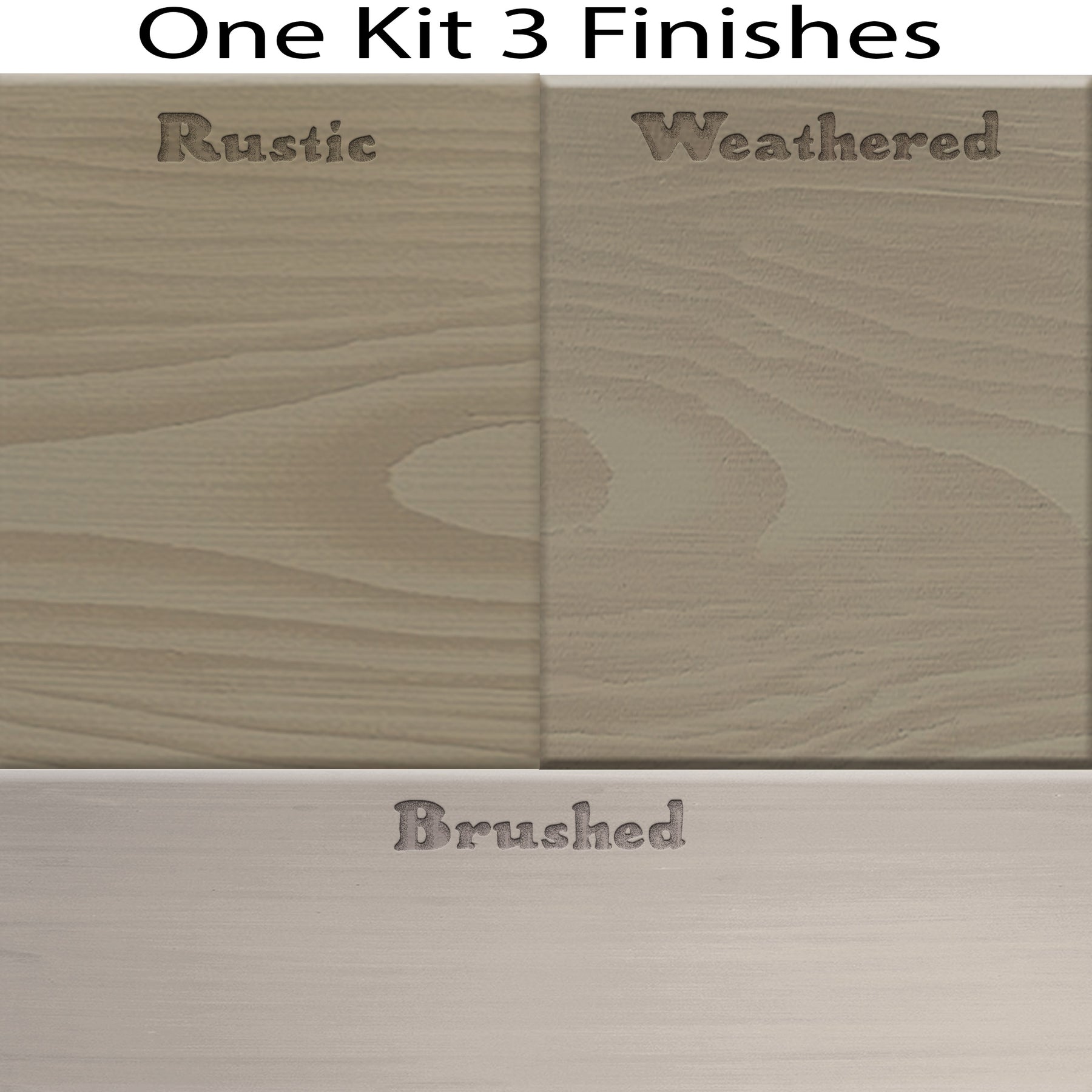 Wood'n Door Kit (Garage Door) - Drift Wood