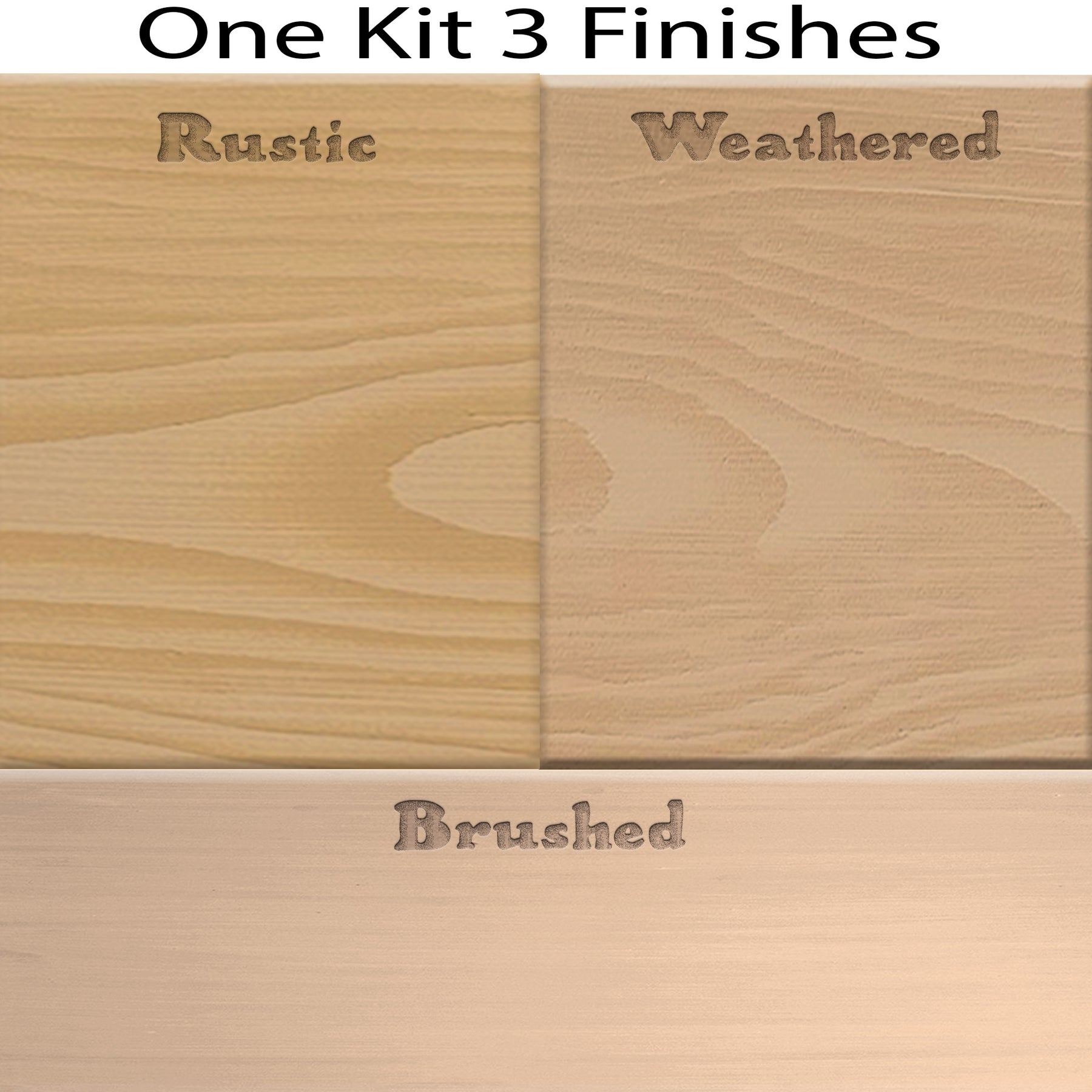 Multi-purpose Wood'n Kit (Med) - Pickled Oak