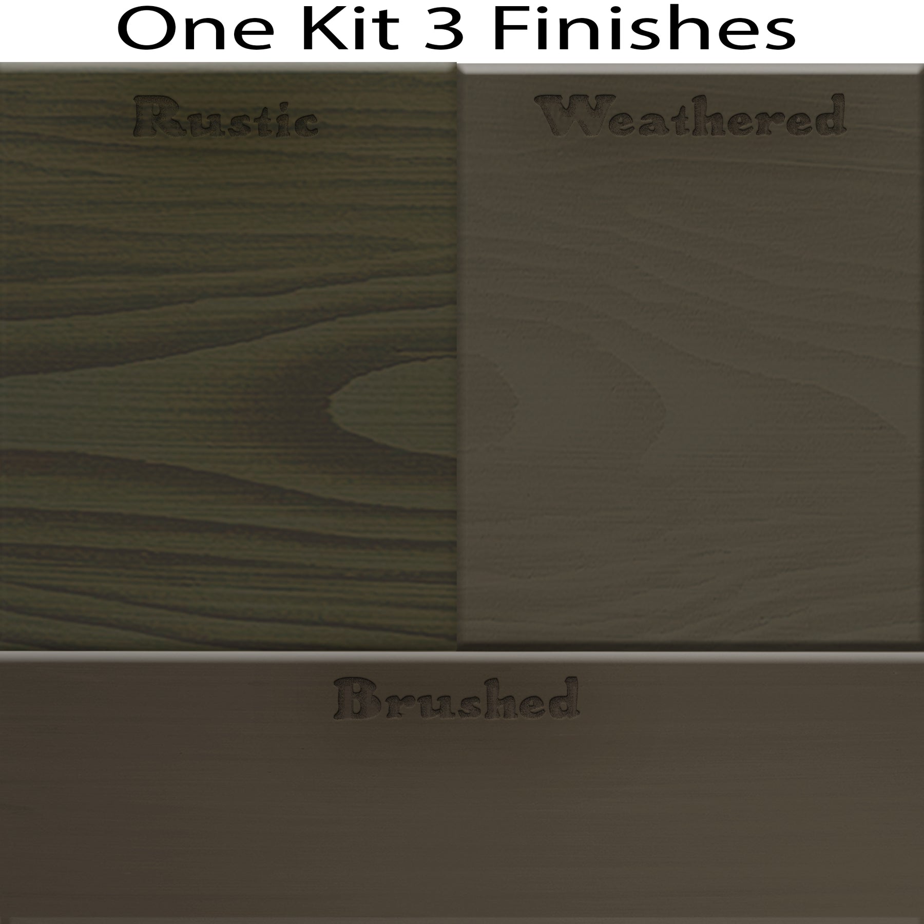 Multi-purpose Wood'n Kit - Charcoal - Exterior Top Coat