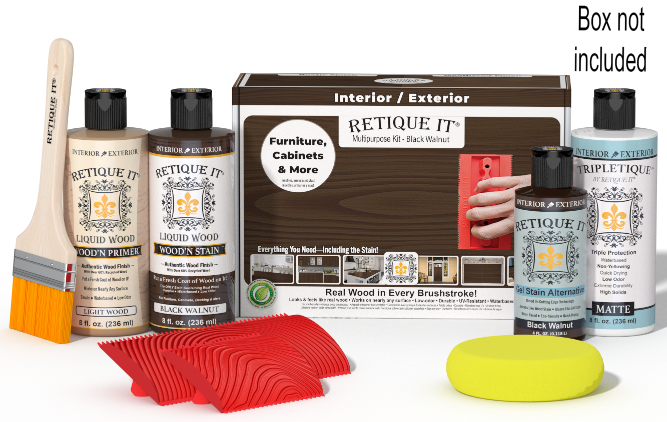 Multi-purpose Wood'n Kit - Black Walnut - Interior Top Coat