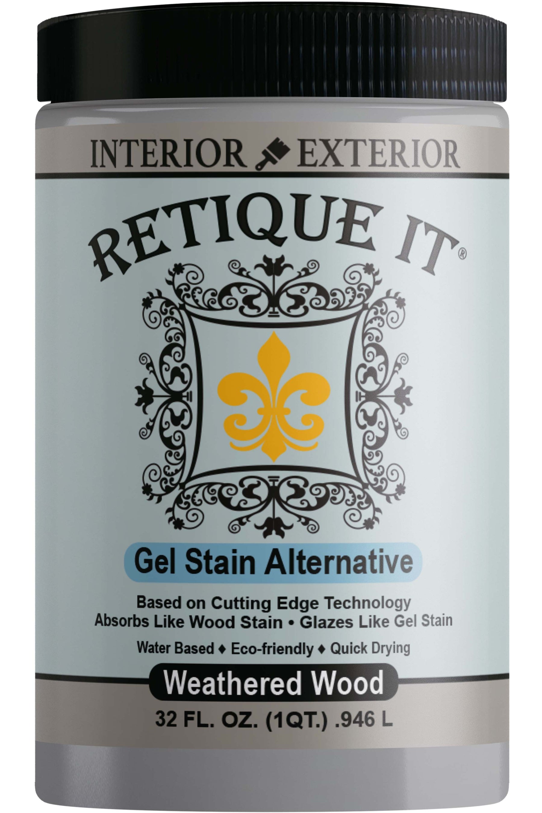 Gel Stain - Weathered Wood - Retique It®