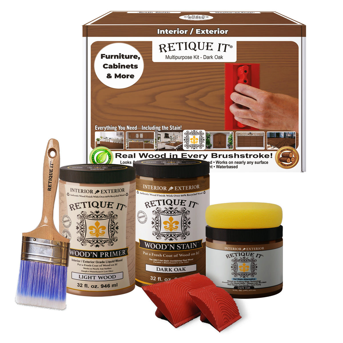 Multi-purpose Wood'n Kit (Large) - Dark Oak