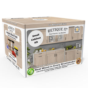 Wood'n Cabinet Kit (12 Door / Grained) - Sun Bleached