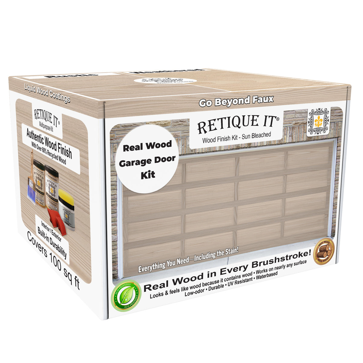 Wood'n Door Kit (Garage Door) - Sun Bleached
