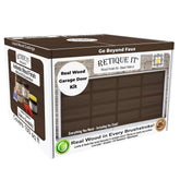 Wood'n Door Kit (Garage Door) - Black Walnut