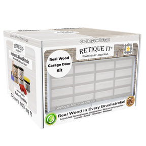 Wood'n Door Kit (Garage Door) - White Wash