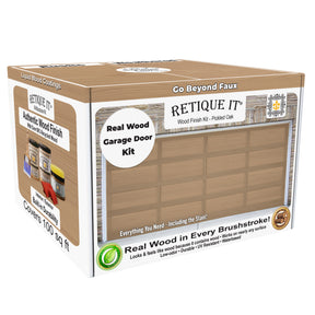 Wood'n Door Kit (Garage Door) - Pickled Oak
