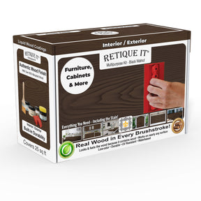 Multi-purpose Wood'n Kit (Med) - Black Walnut - Interior Top Coat