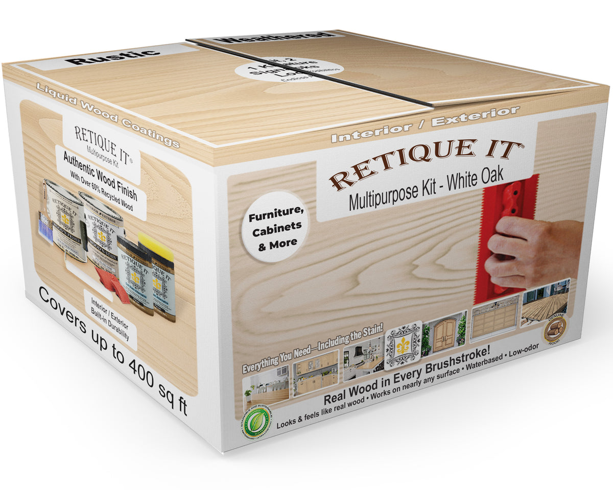 Multi-purpose Wood'n Kit (4x Lg) - White Oak