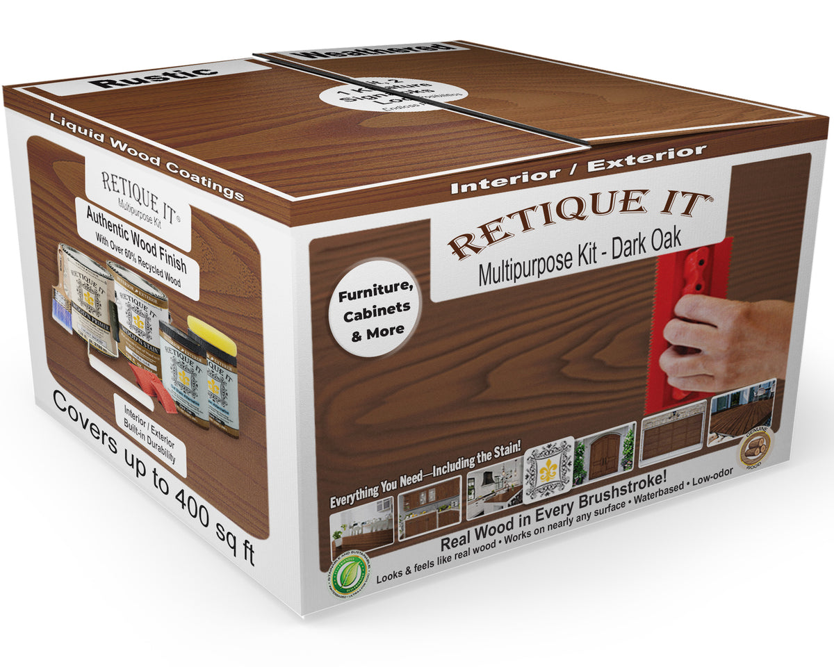 Multi-purpose Wood'n Kit (4x Lg) - Dark Oak