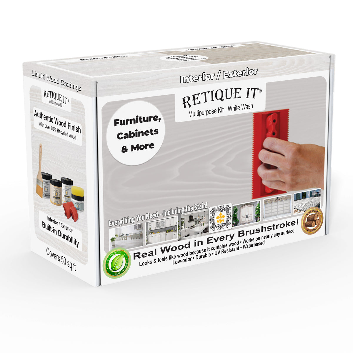 Multi-purpose Wood'n Kit (Med) - White Wash
