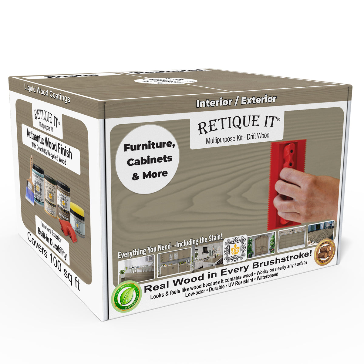 Multi-purpose Wood'n Kit (Large) - Drift Wood - Interior Top Coat