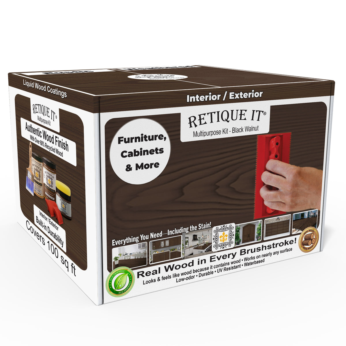 Multi-purpose Wood'n Kit (Large) - Black Walnut