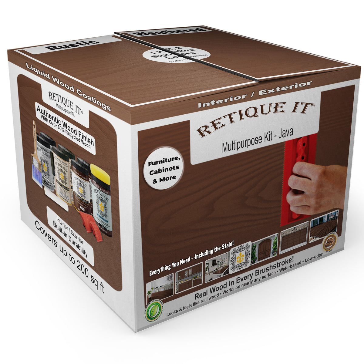 Multi-purpose Wood'n Kit (Large) - Dark Oak - Exterior Top Coat