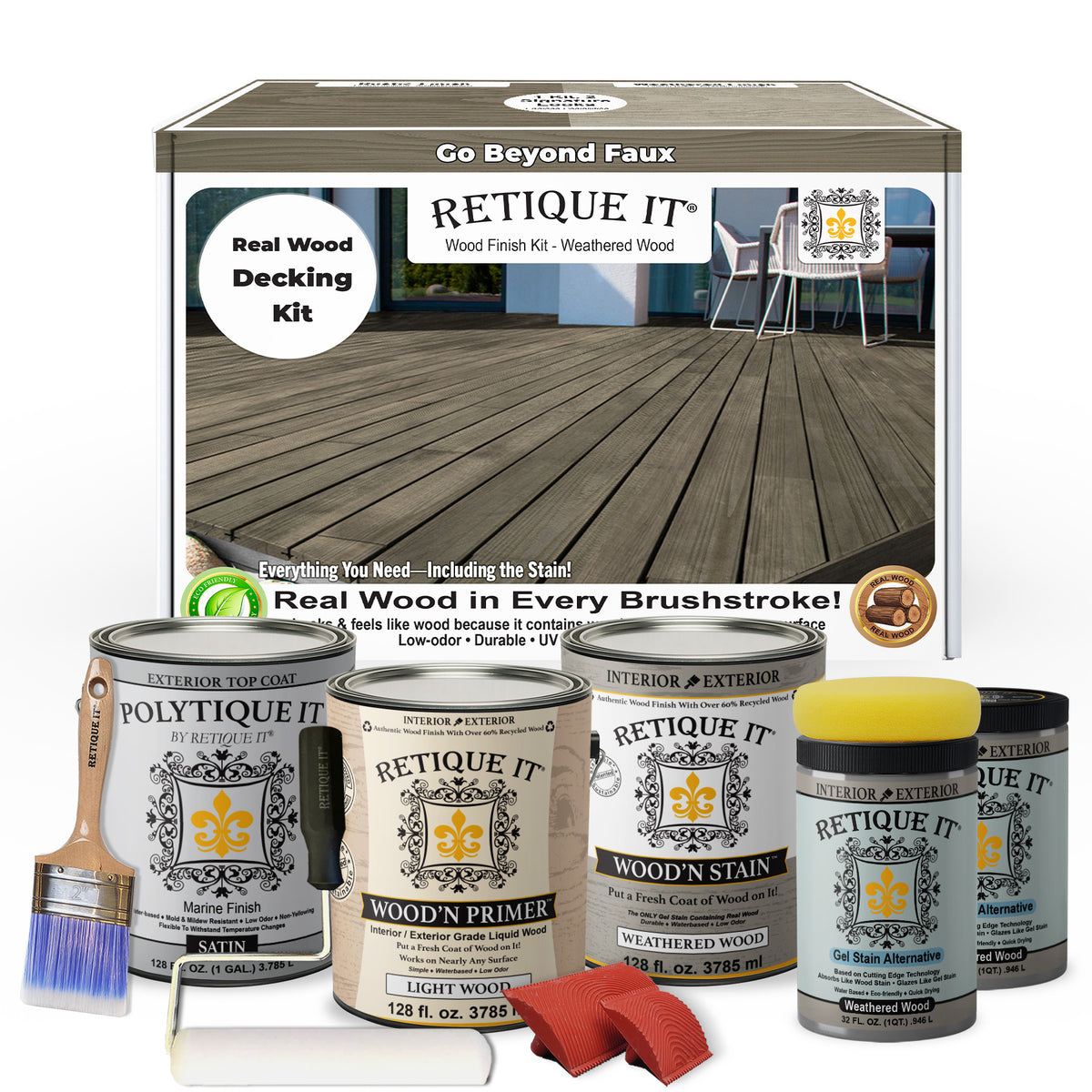 Decking Wood'n Kit (Grained) - Weathe...