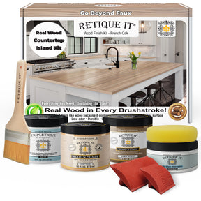 Countertop Kit - Kitchen Island - French Oak