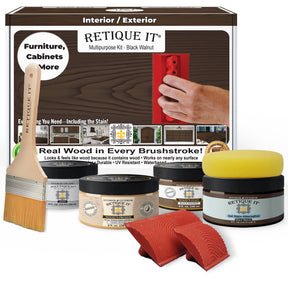 Multi-purpose Wood'n Kit - Black Walnut - Exterior Top Coat