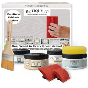 Multi-purpose Wood'n Kit - White Wash - Interior Top Coat