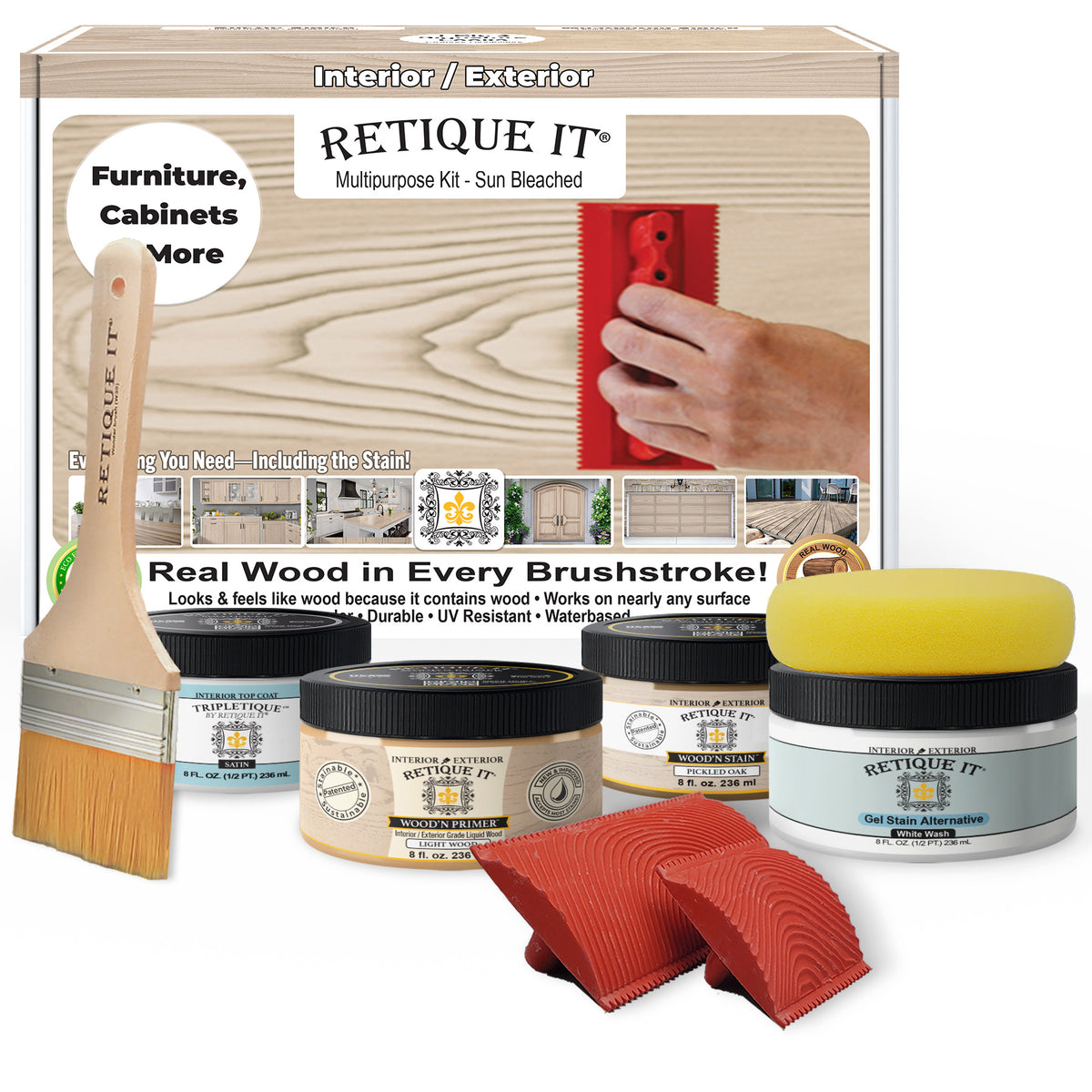 Multi-purpose Wood'n Kit - Sun Bleached - Interior Top Coat
