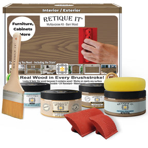 Multi-purpose Wood'n Kit - Barn Wood - Interior Top Coat