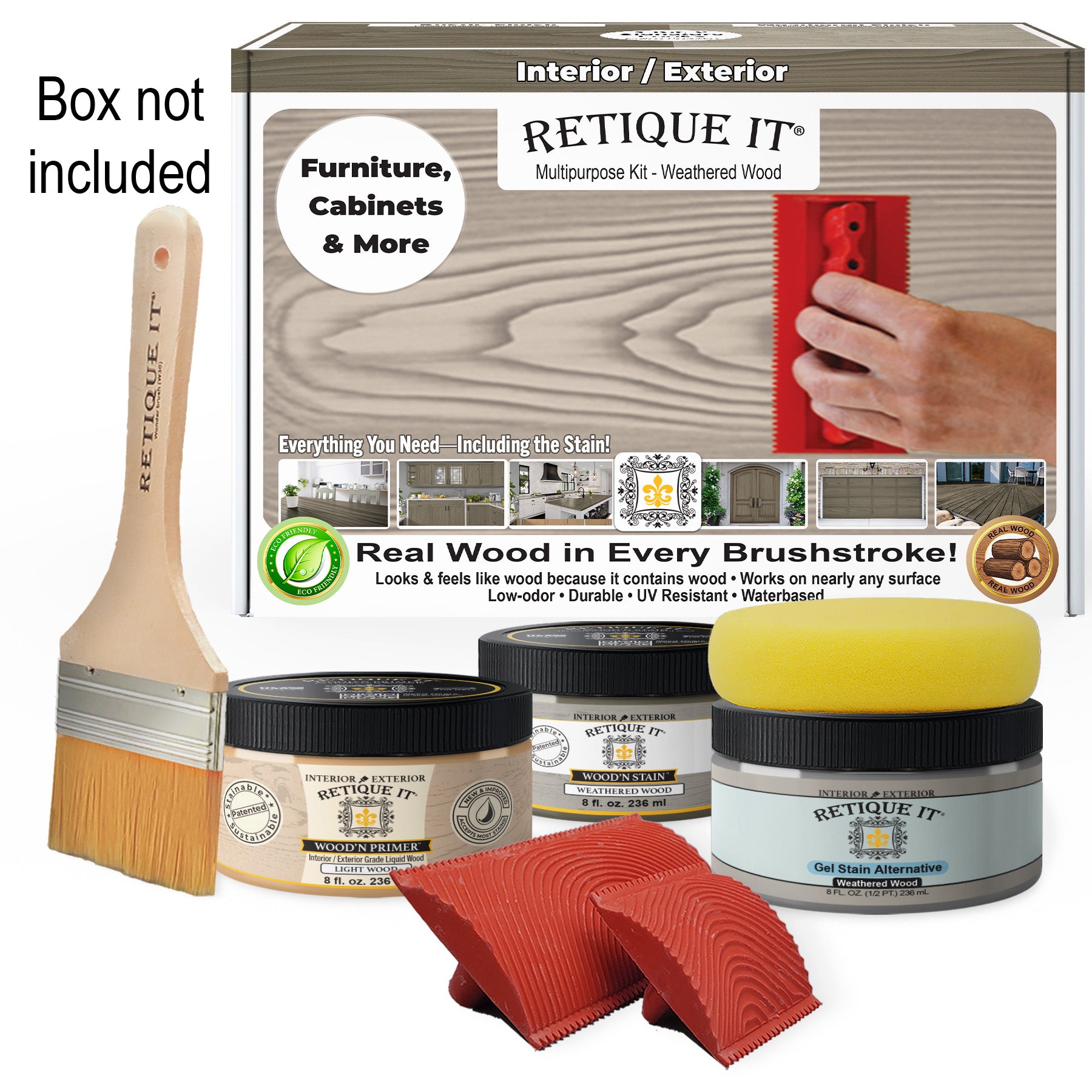 Multi-purpose Wood'n Kit - Weathered Wood