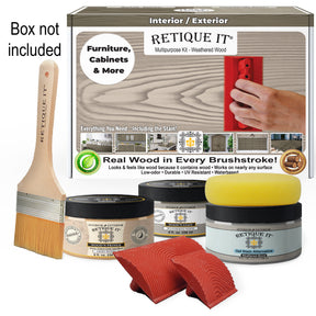 Multi-purpose Wood'n Kit - Weathered Wood