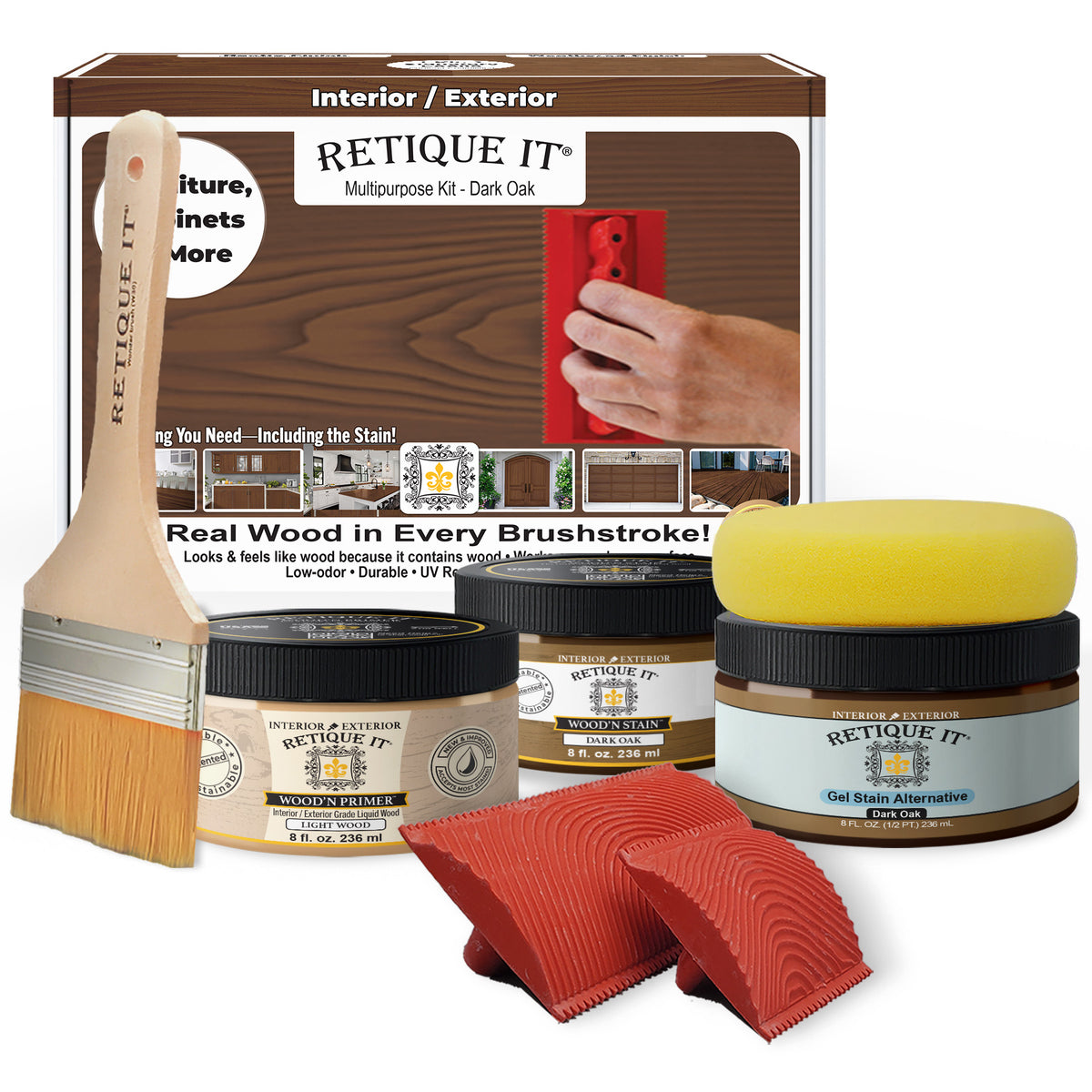 Multi-purpose Wood'n Kit - Dark Oak