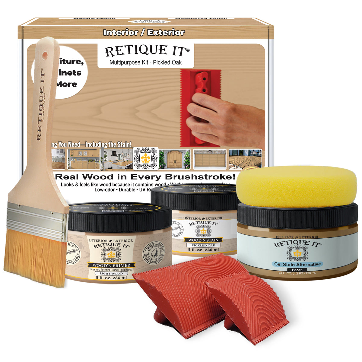 Multi-purpose Wood'n Kit - Pickled Oak
