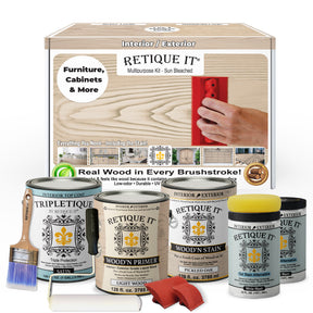 Multi-purpose Wood'n Kit (4x Lg) - Sun Bleached - Interior Top Coat