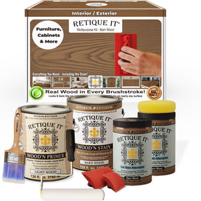 Multi-purpose Wood'n Kit (4x Lg) - Barn Wood