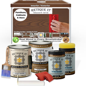 Multi-purpose Wood'n Kit (4x Lg) - Dark Oak