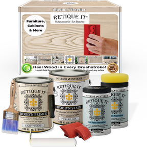 Multi-purpose Wood'n Kit (4x Lg) - Sun Bleached - Exterior Top Coat