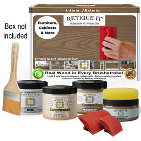 Multi-purpose Wood'n Kit (Med) - Barn Wood - Exterior Top Coat