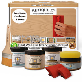 Multi-purpose Wood'n Kit (Med) - Pickled Oak - Interior Top Coat
