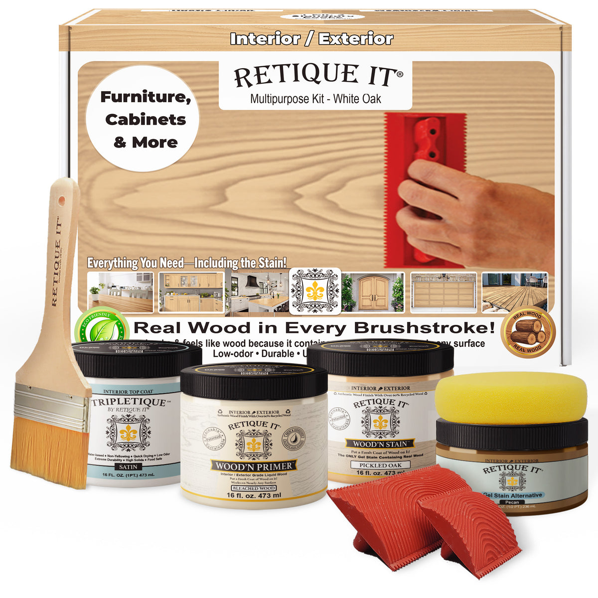 Multi-purpose Wood'n Kit (Med) - White Oak - Interior Top Coat