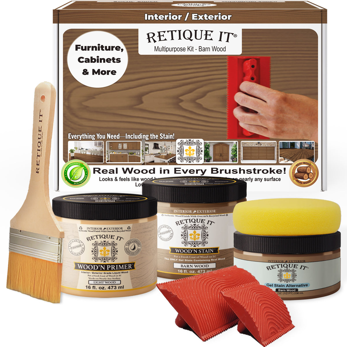 Multi-purpose Wood'n Kit (Med) - Barn Wood