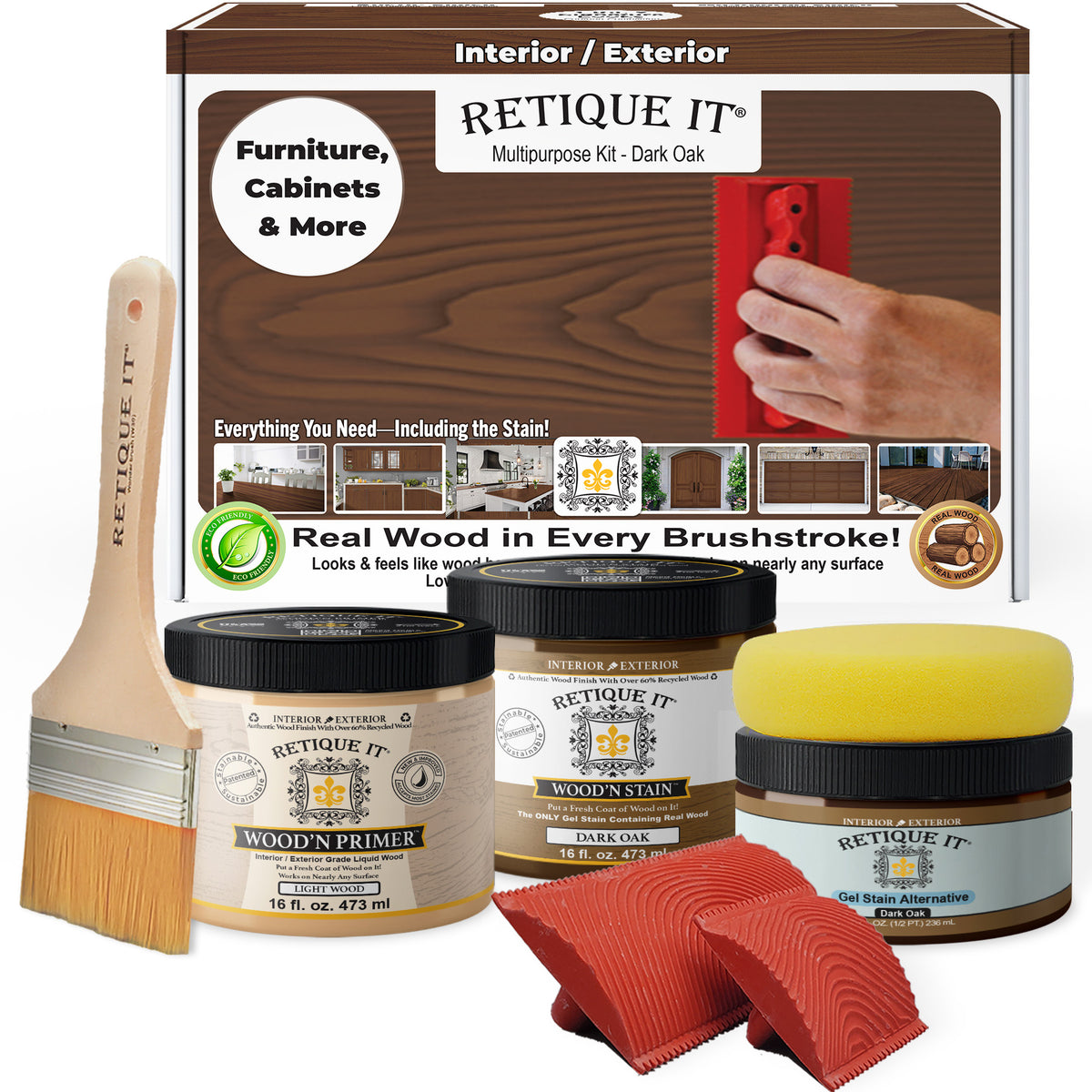 Multi-purpose Wood'n Kit (Med) - Dark Oak