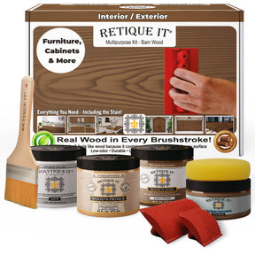 Multi-purpose Wood'n Kit (Med) - Barn Wood - Exterior Top Coat