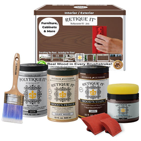 Multi-purpose Wood'n Kit (Large) - Dark Oak - Exterior Top Coat
